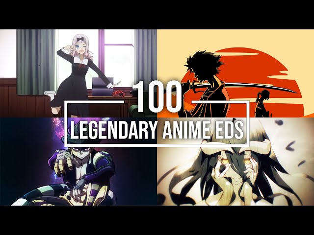 100 Legendary Anime Endings