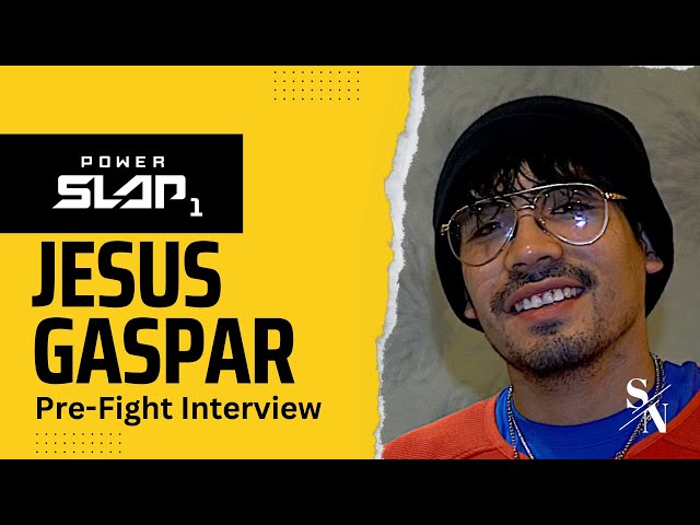 Jesus Gaspar Diaz Power Slap Striker Is Ready To Take On Chris Thomas at Power Slap 1 | Slap News