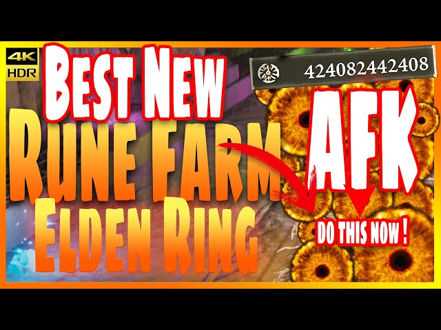 Best Elden Ring AFK Rune Farms | NO ONE WILL FIND YOU HERE (Easy) 4K HDR