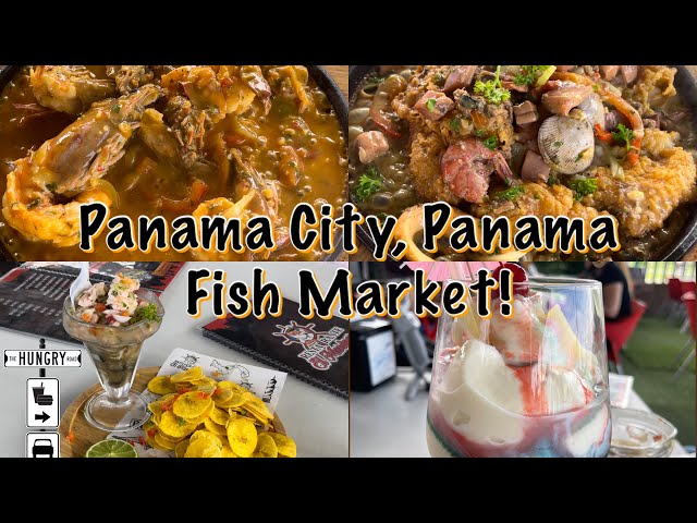 Panama City’s Fish Market Featuring El Marineno In Panama City, Panama!