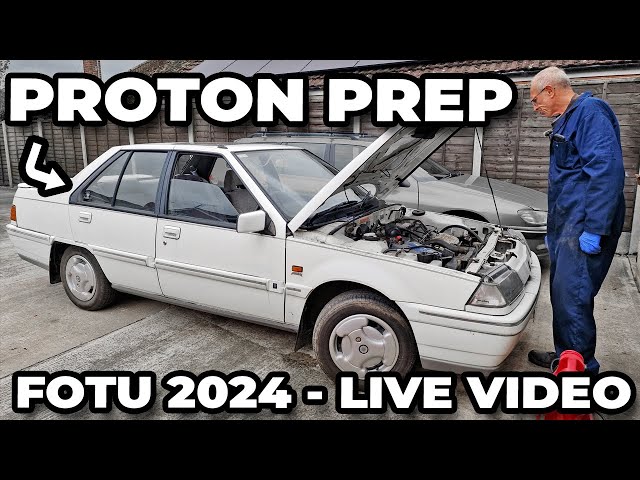 Proton Saga Iswara Cleaned For The Festival Of The Unexceptional 2024 - LIVE VIDEO