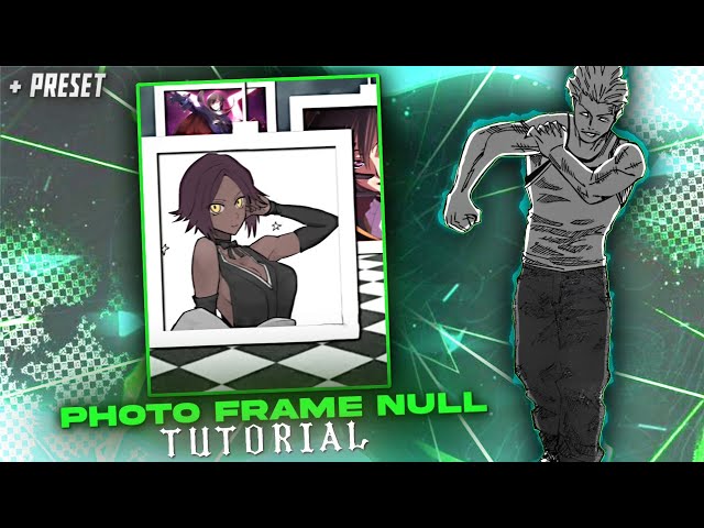 Photo frame null tutorial alight motion | photo frame null preset alight motion