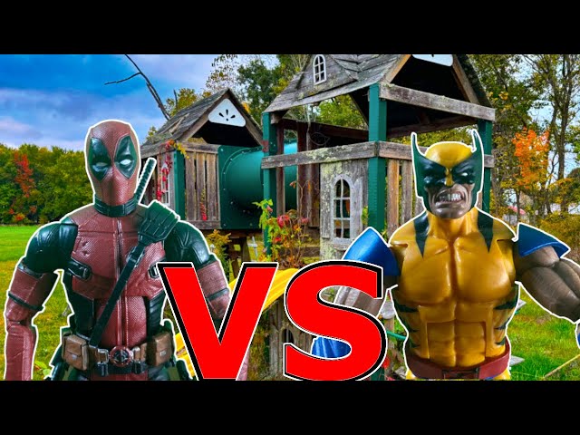 Deadpool Vs. Wolverine Marvel Action Figure Tournament