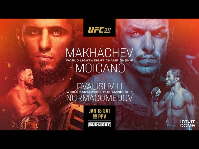 UFC 311 LIVE MAKHACHEV VS MOICANO LIVESTREAM & FULL FIGHT COMPANION