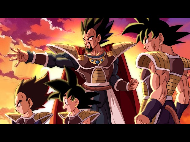 King Vegeta and Bardock Escape to Earth with Vegeta and Kakarot! | Full Story