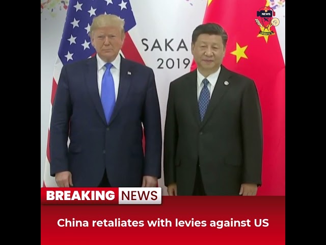 Desitdown News (China retaliates with levies against US) #desitdown #news