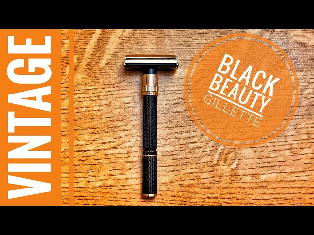 Gillette Adjustable "Black Beauty"- 1980 - La video prova sul campo (in italiano)