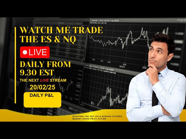 **TRADING LIVE! S&P 500 FUTURES MARKET**