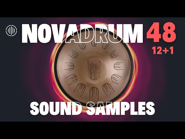 Novadrum 48 12+1 Sound Samples | Steel Tongue Drum