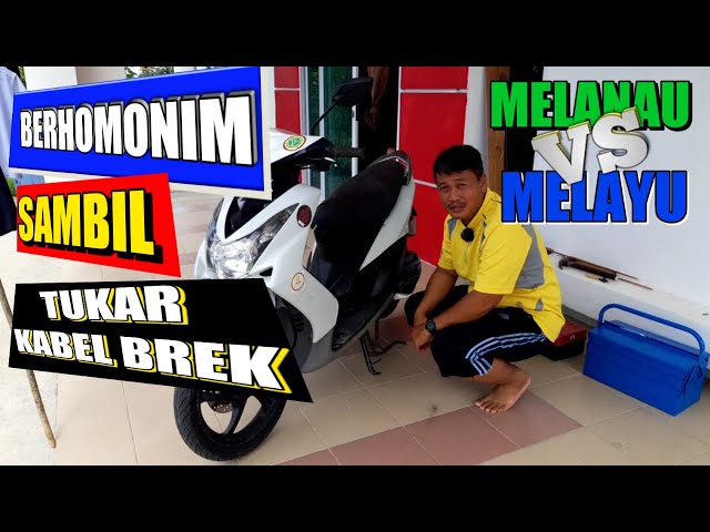 BAHASA 5:BERHOMONIM SAMBIL BUKA MOTOR (MELAYU VS MELANAU)