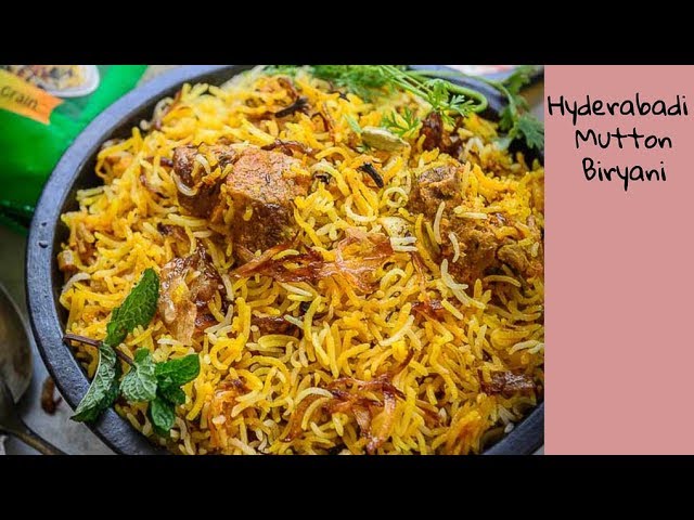 Hyderabadi Mutton Biryani Recipe