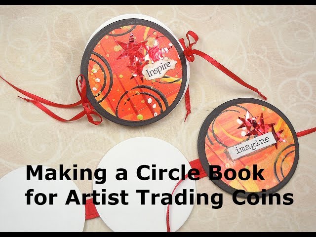 Making a Circle Book for Artist Trading Coins