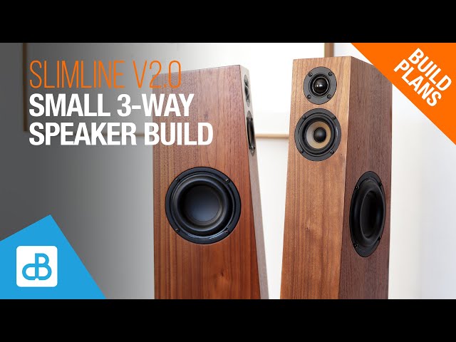 Building a High End Small 3-Way Stereo Tower Speaker V2.0 - by SoundBlab