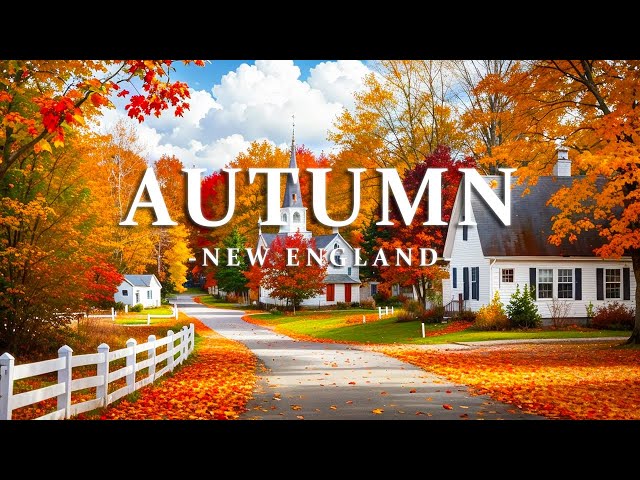 Experience Fall in New England 🍁 Stunning Foliage in Vermont and New Hampshire Like Never Before.