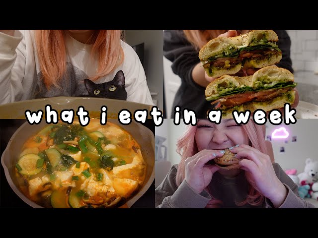 what i eat in a week | mental health struggles