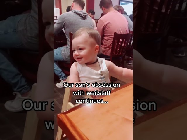 The happy sounds at the end 😍 love it #cutebaby #serviceindustry #lgbtparents #lgbtq #lgbt #twomoms