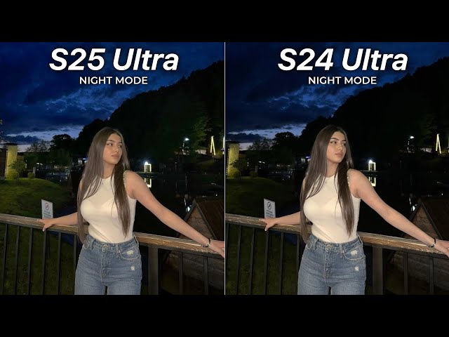 Samsung Galaxy S25 Ultra VS Galaxy S24 Ultra NIGHT MODE Camera Test