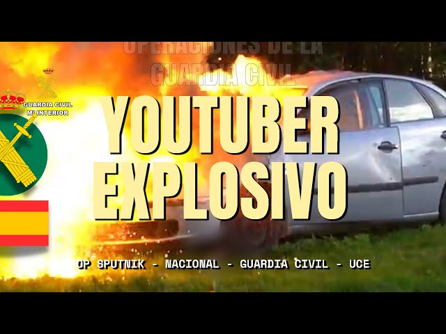 Detenido un youtuber con más de un millón de suscriptores por fabricación ilegal de explosivos