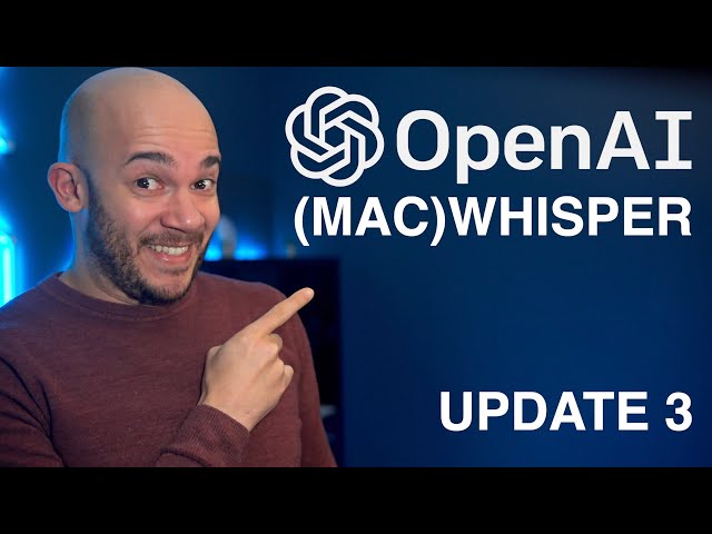 MacWhisper - The best macOS app using OpenAI Whisper