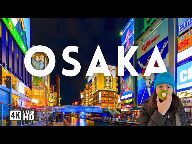 OSAKA, JAPAN: How We Made The Most of Our Trip 🇯🇵 | A Travel Itinerary and Guide | (4K)