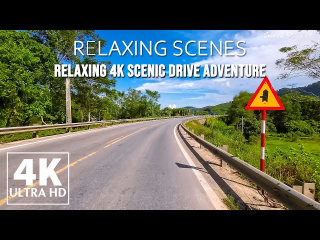 Escape the Stress: Mesmerizing 4K Scenic Drive