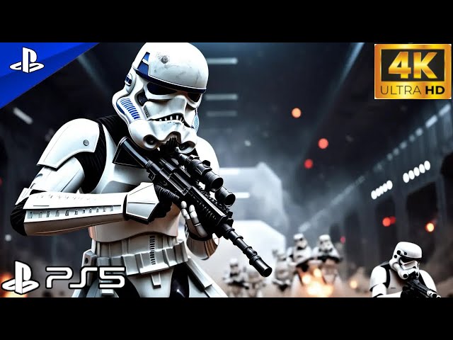 CACHE GRAB ™ LOOKS ABSOLUTELY SCARY | Realistic Graphics Gameplay [4K 60FPS] STAR WARS Battlefront 2