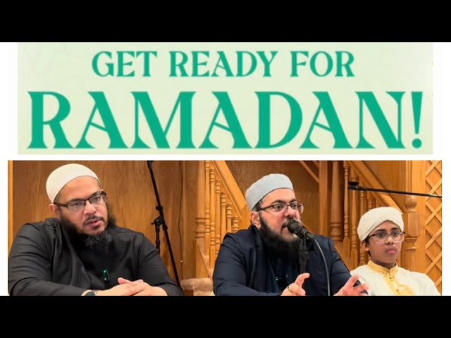 Preparing for Ramadan. Dr Abu Zayd. Imam Abdullah Smith.  2025.