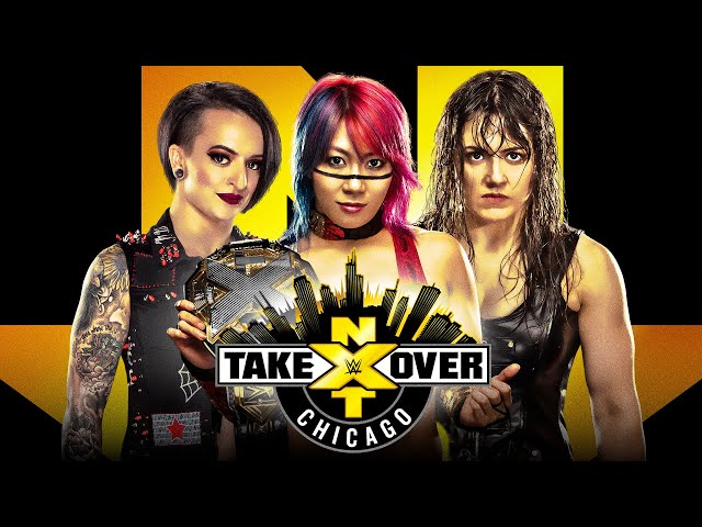 FULL EVENT: NXT TakeOver: Chicago – Asuka vs. Cross vs. Riott, #DIY vs. AOP, Bate vs. Dunne