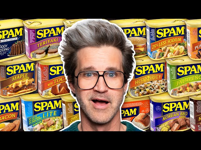 We Tried EVERY Flavor of Spam