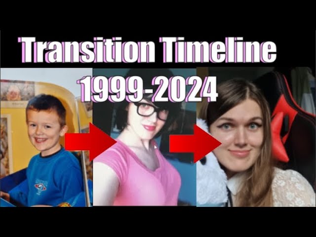 Transgender MTF Transition Timeline 1999-2024 - Fairyprincesslucy