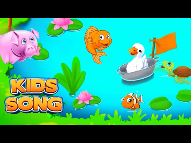 Kids Song Taking care of Fishes Tortoises and Pigs #childrenssong #nurserysong #kidssong