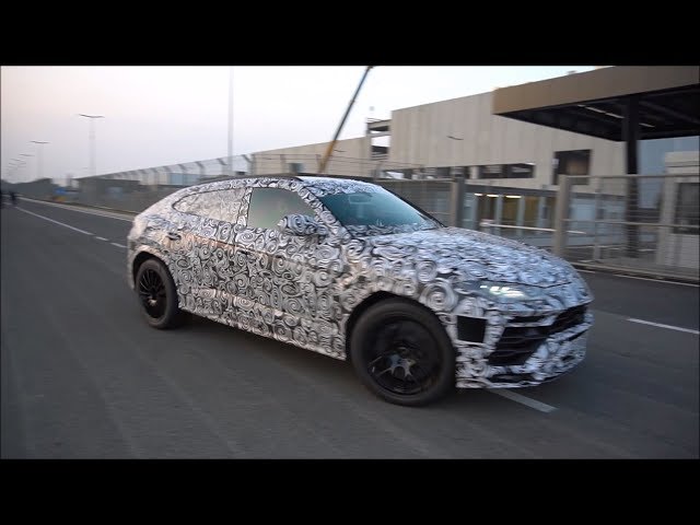 2018 Lamborghini Urus Prototype Spyshots - Test drives