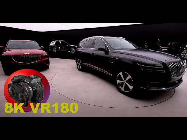 8K VR180 GENESIS MOTORS a global luxury automotive brand MLEBOURNE SHOWROOM 3D (Travel/ASMR/Music)