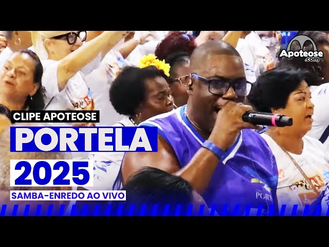 Portela 2025 | Samba-enredo ao vivo | Clipe Apoteose Ep. 12/12 #clipeapoteose25