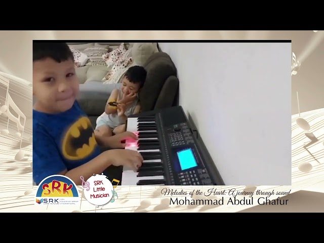 SRK Piano Recital - Mohammad