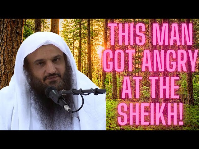 This Man Gets Angry at Sheikh Abdur Razzaq Al Badr *Beautiful Story About Patience in Giving Dawah*