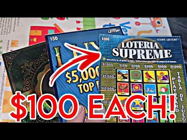 Playing The MOST EXPENSIVE Lottery tickets in the WORLD!