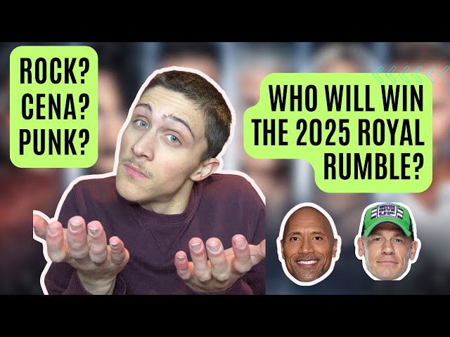 7 WWE Wrestlers That COULD Win The 2025 Royal Rumble