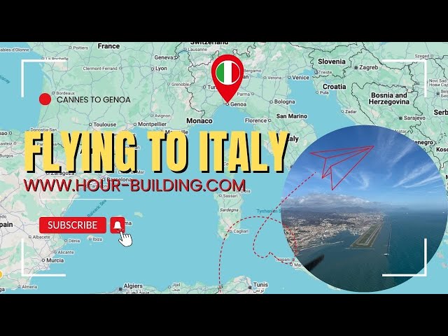 Flying from Cannes (LFMD) to Genoa (LIMJ)