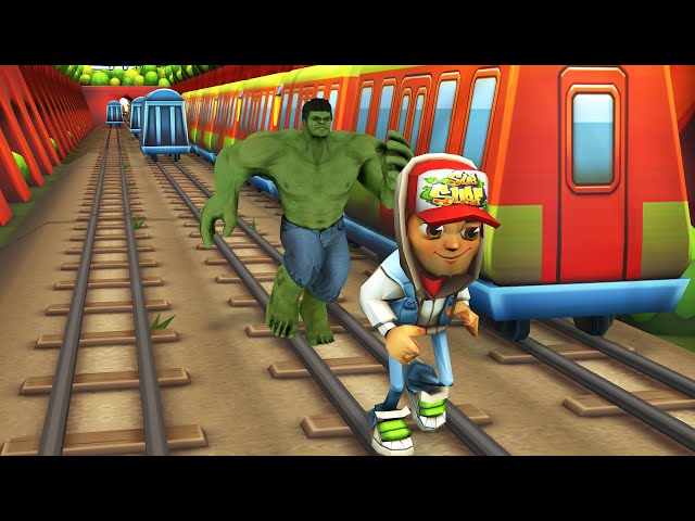 Subway Surfers vs Hulk