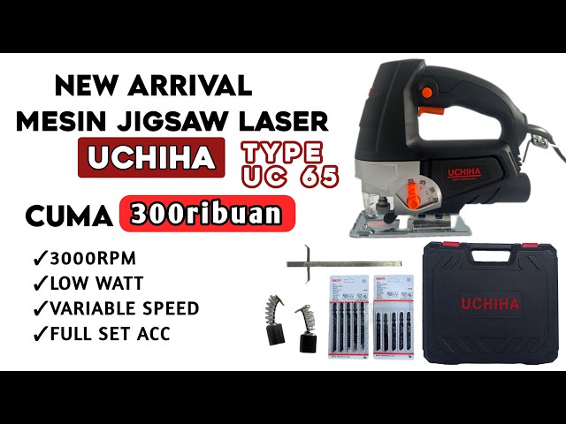 REVIEW OF THE LATEST UCHIHA LASER JIGSAW MACHINE || Uchiha Type Uc 65 Laser Jigsaw