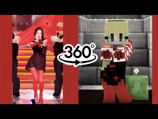 360º VR Jisoo - '꽃 (Flower)' Funny Meme Dancing 🤣 Challenge #trending #viral #trend