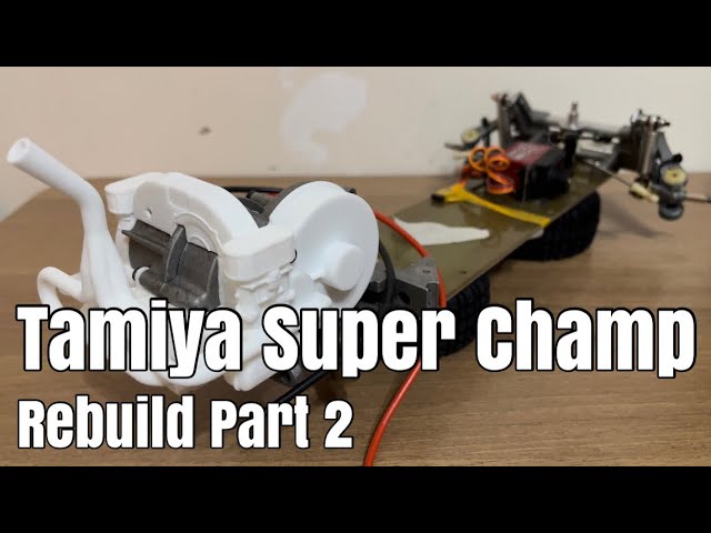 Rebuilding a Tamiya Super Champ / Fighting Buggy (Part 2): Unboxing the Shapeways SBR Engine