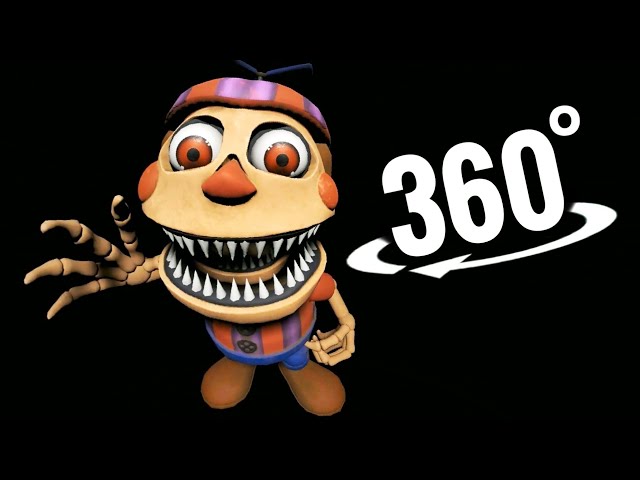 360 video | Five Nights at Freddy's FNAF VR Dark Rooms Nightmare Balloon Boy Jumpscare Horror