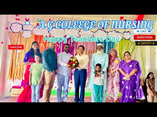 Teachers Day ||Vlog ||AG COLLEGE OF NURSING |Bokaro Jharkhand ||#vlog #teachersday