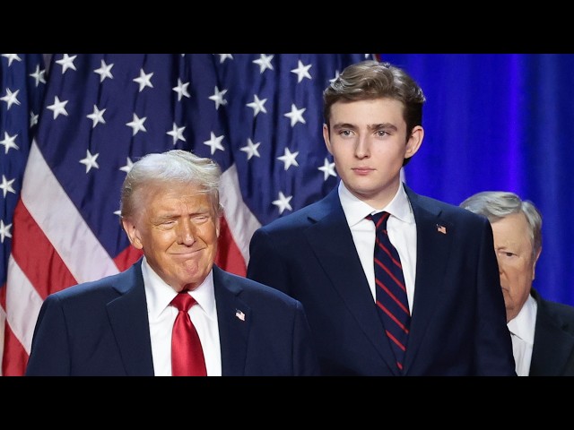 Barron's Stunning Height Transformation Steals Trump's Election Spotlight