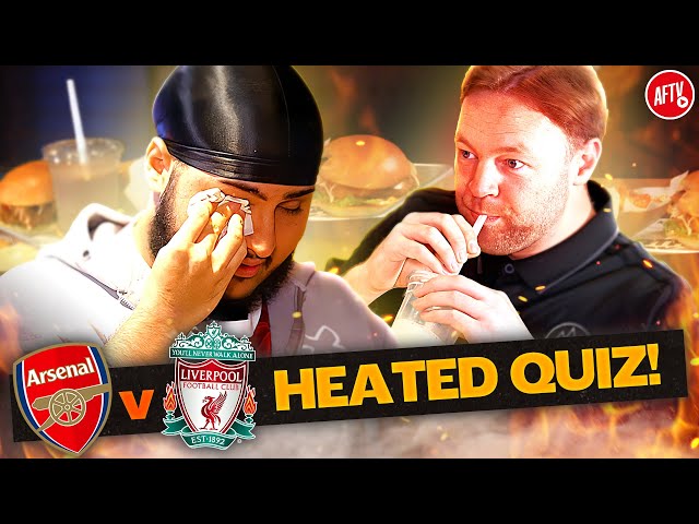 "My Mouth Is On FIRE!" | Bhavs vs AGT | Chicken Shop Challenge 🔥 Arsenal vs Liverpool Special