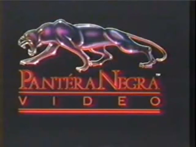 Pantera Negra Video (VHS Logo USA)