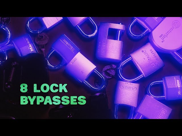 8 Surprisingly Easy Ways to Open Locks (with LockPickingLawyer)