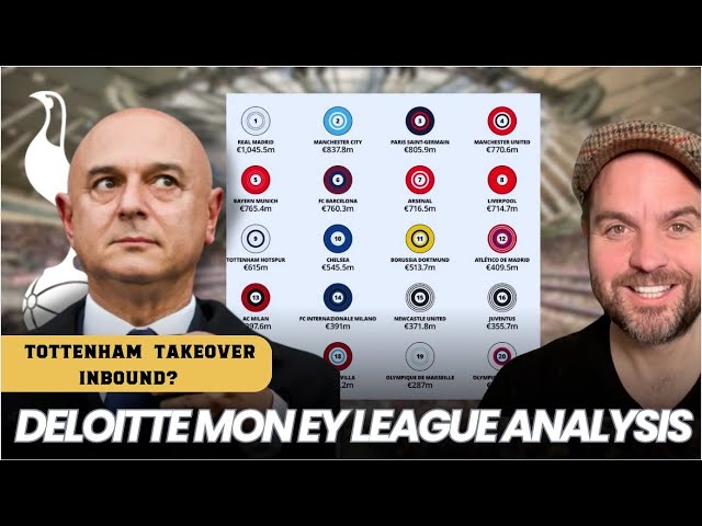 Tottenham Takeover Inbound | Deloitte Football Money League Analysis